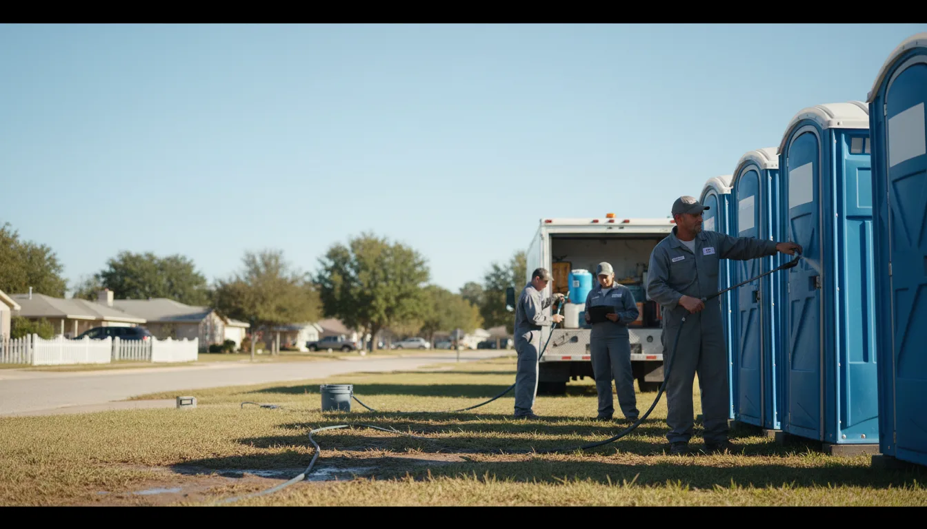 Long-Term Portable Toilet Rental in Peoria Heights, IL near me